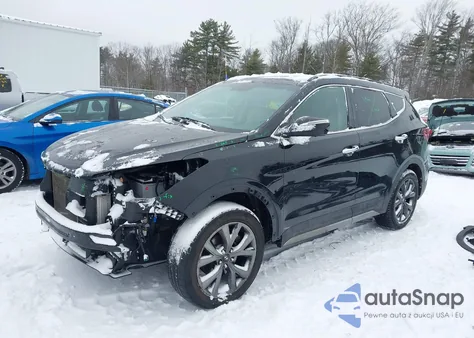 2017 Hyundai Santa Fe Sport 2.0T Ultimate из США, поврежденный, VIN 5XYZWDLA9HG388675